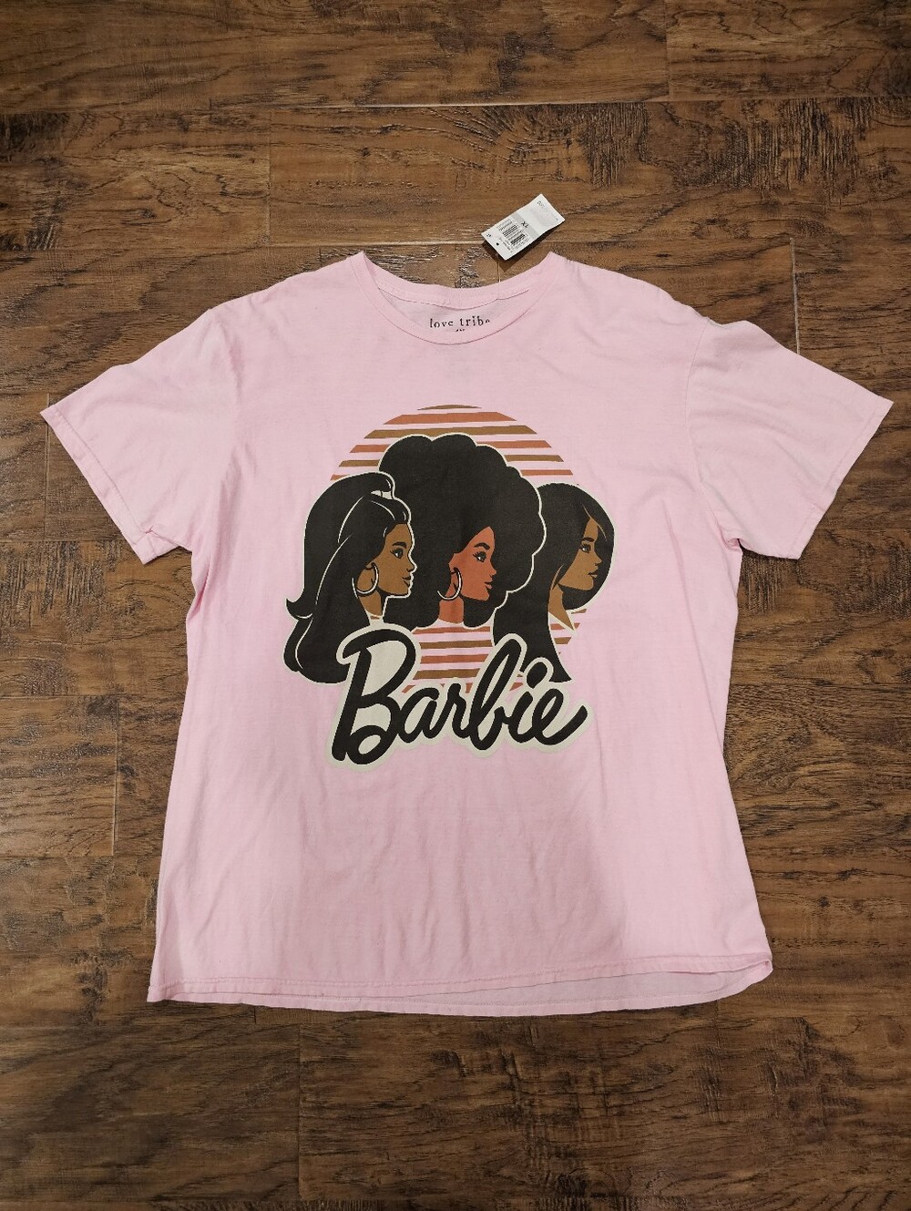 Barbie Women's Pink Graphic T-Shirt Size Xl